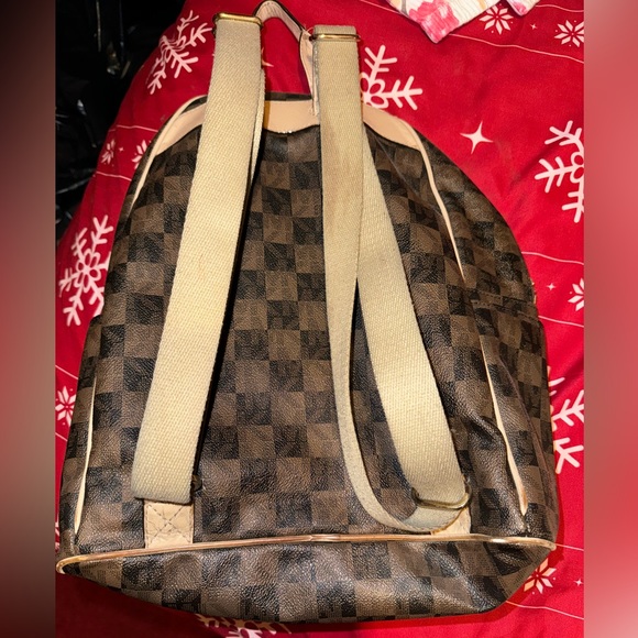 USED MICHAEL KORS Logo Backpack - Picture 2 of 10